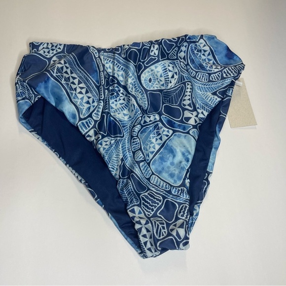 Kenny Flowers x Mauna Kea The Hawaii Honu High Waist Bikini Bottom Size M NWT - Picture 3 of 5